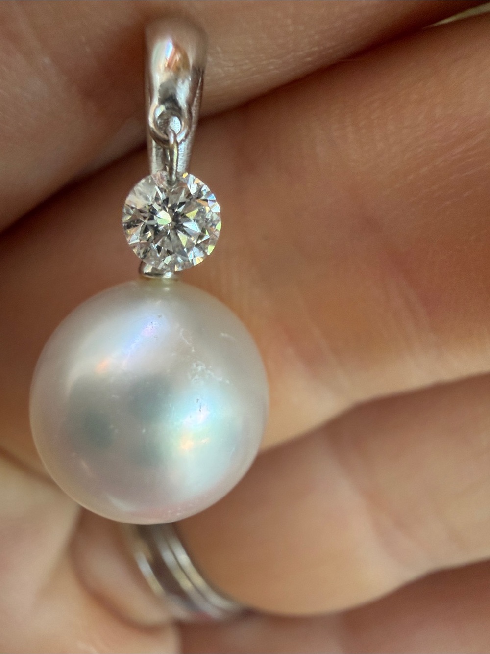 Tara Pearls 18kt gold dancing diamond earrings - Picture 10 of 11